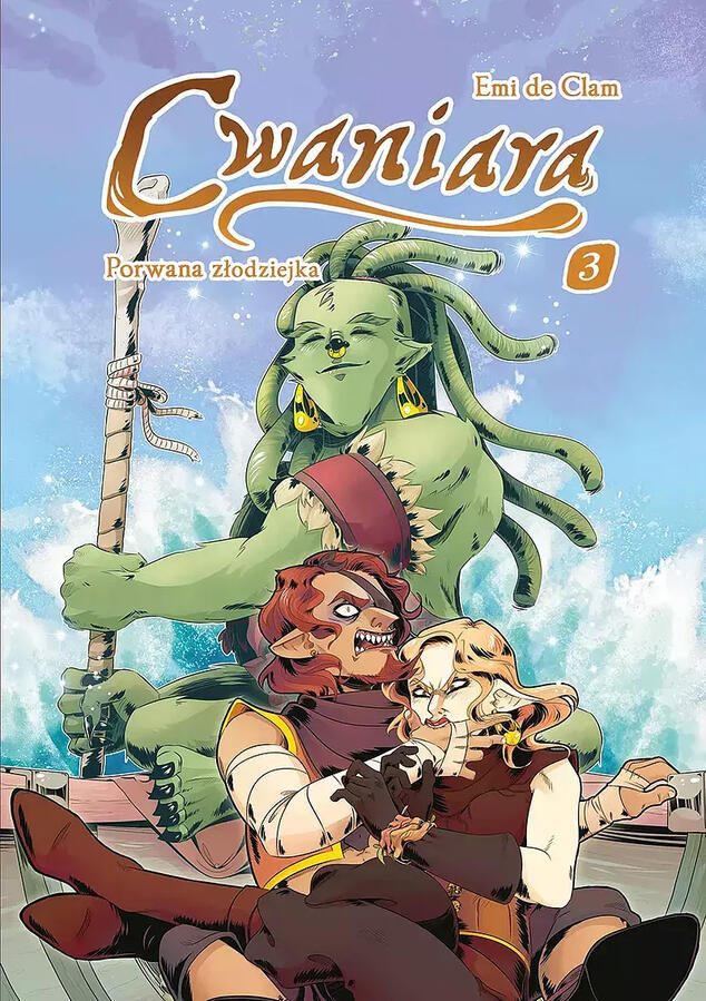 Piratka Karla spotyka się ze złodziejską rodziną Cwaniary. Tymczasem sama porwana stara się usilnie uprzykrzyć życie swoim oprawcom.